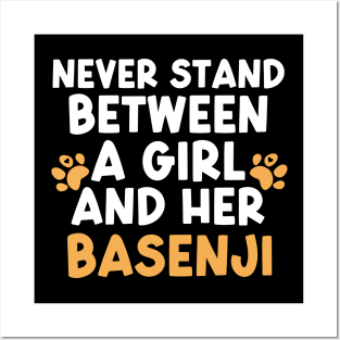 Basenji Girl Posters and Art